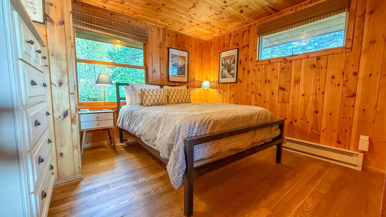 Bedroom 2 has a queen bed. Bedroom 2 has a queen bed.