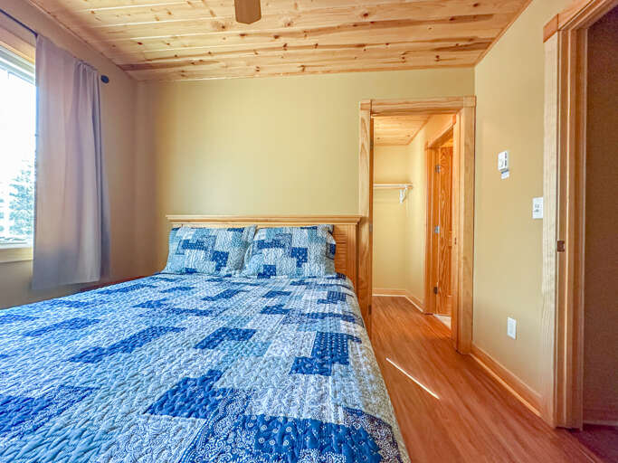 Bedroom 2 also has a walk-through closet and attached bathroom.