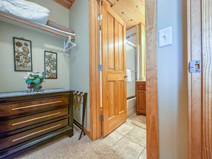 There is an en suite bathroom attached to Bedroom 2.