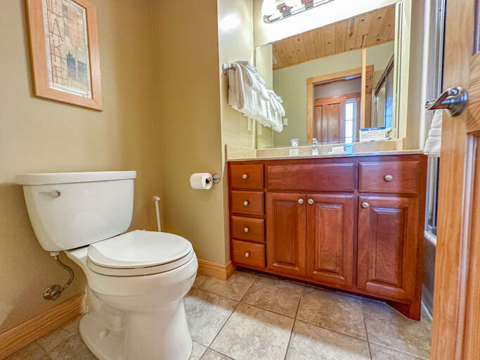 Bathroom 2 is connected to Bedroom 2.