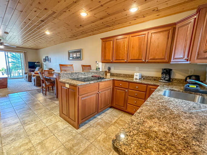 Cobblestone Cove Villa 7 offers a fully equipped kitchen.