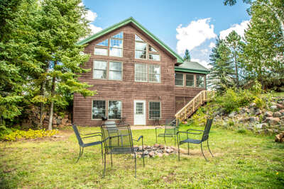 Devil Track 211 also known as Sunset Overlook is a 3-story home on Devil Track Lake located above Grand Marais, Minnesota, just off the Gunflint Trail.