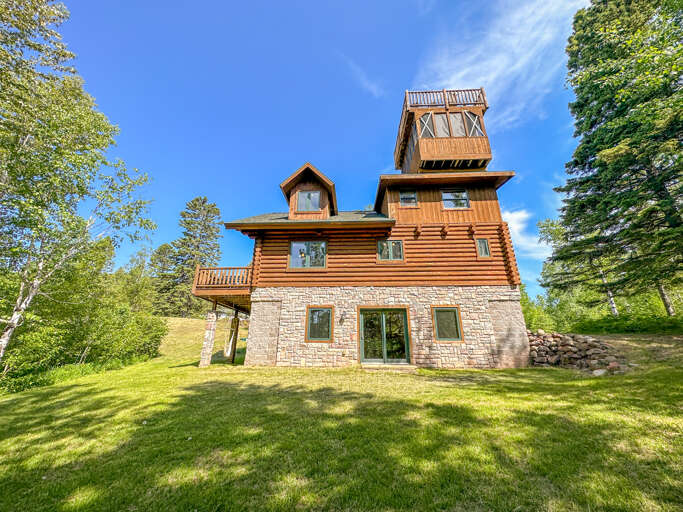 Back view of Eagle's Nest.