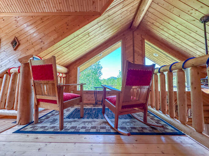 Relax with a good book and a great view.