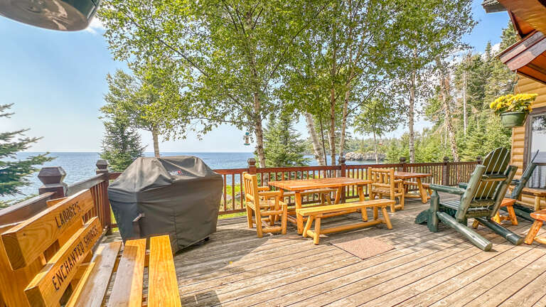 Lake-facing Deck