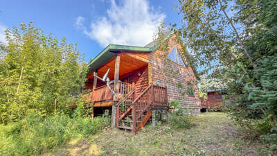 Log Lodge 14 is located off Ski Hill Road in Lutsen, Minnesota.
