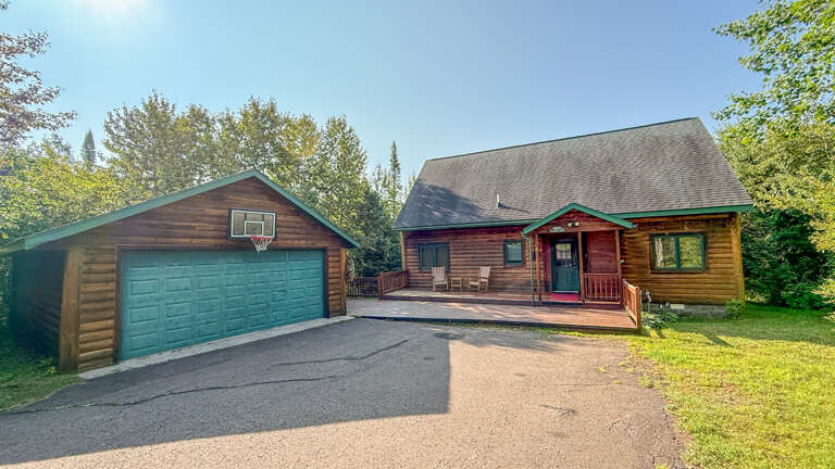 Lutsen Log Lodge 14Â is a part of a series of custom-built log lodge homes located in the heart of Lutsen, Minnesota. Lutsen Log Lodge 14Â is a part of a series of custom-built log lodge homes located in the heart of Lutsen, Minnesota.