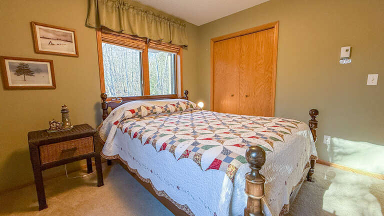 Bedroom 2 is located on the main level.