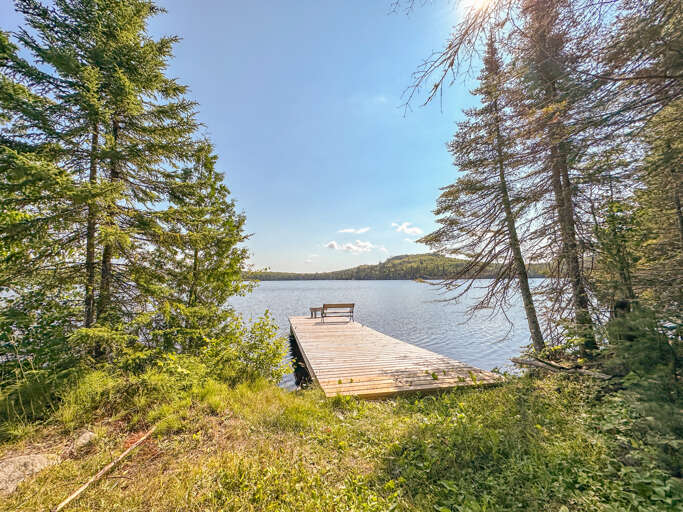 Maple Haven is located on Caribou Lake next door to the Cathedral of the Pines summer camp.