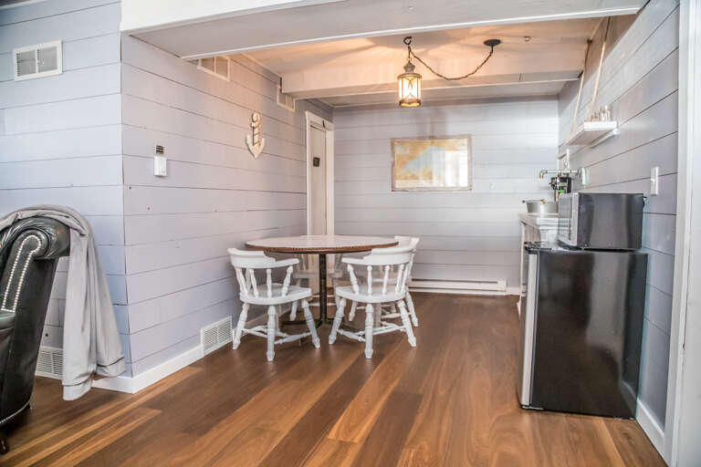 Also included in the renovation was a supplemental kitchenette