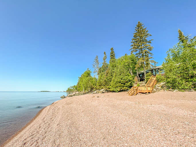 Enjoy the ever-changing beach during your stay.