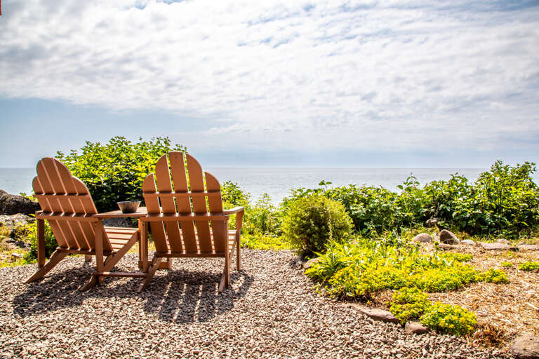 Or just head towards the shoreline and relax.