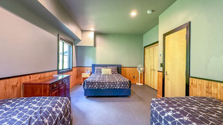 ...and one queen bed.