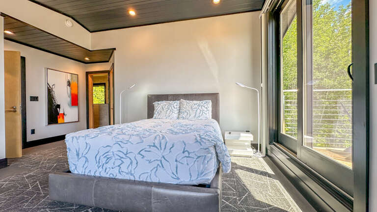 The Lakeside Suite also has an attached bathroom.