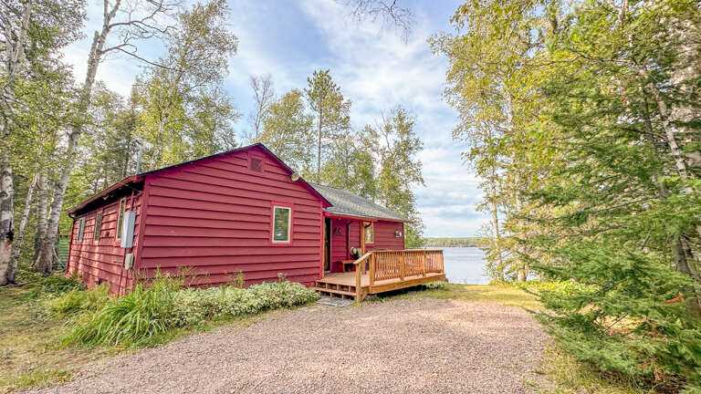 The home as you'll see it when you arrive.