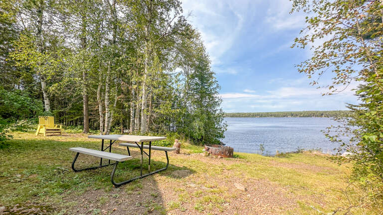 Have a picnic lunch by the lake.