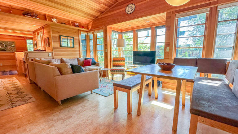 Living Room and Dining Room