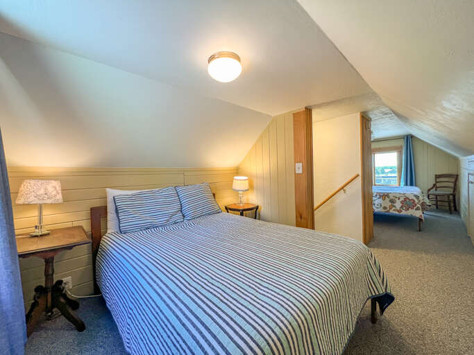 The second sleeping area.