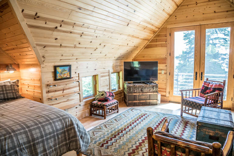 Curl up on the couch and enjoy a movie. Curl up on the couch and enjoy a movie.