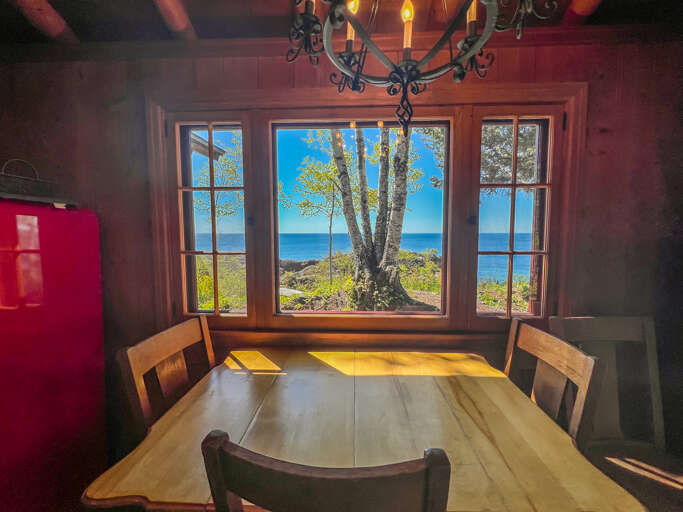 The NEW, larger kitchen windows provide amazing views in the kitchen. The NEW, larger kitchen windows provide amazing views in the kitchen.