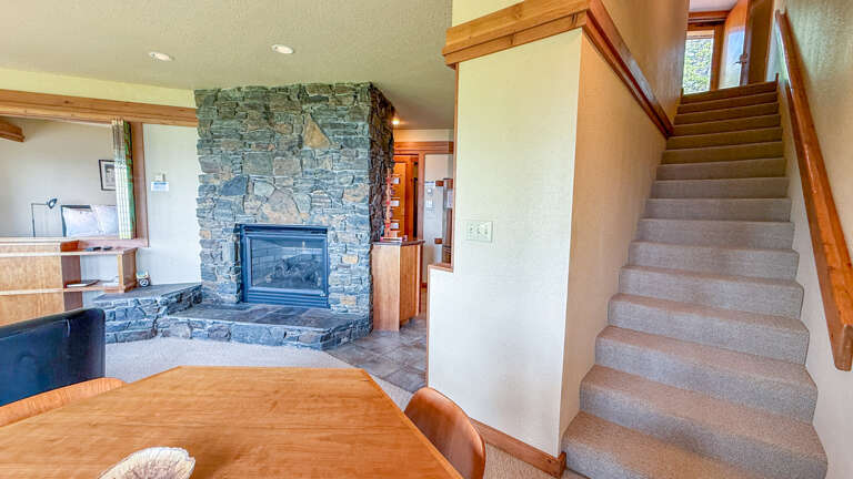 There is a staircase required to access the unit.