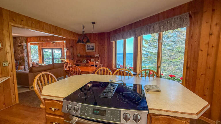 Enjoy Lake Superior views while you cook!