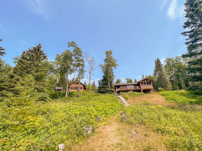 Serenity House has all the charm of Lake Superior's outdoor retreat blended with the feel of modern living.