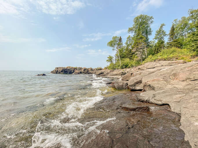 Enjoy a fire right on the beach with the family.