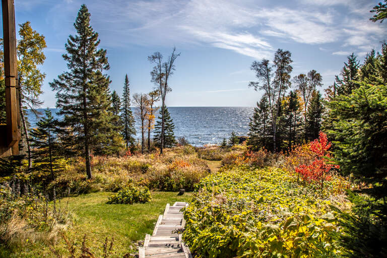 At Four Sisters on Superior your are just a short walk from the shoreline.
