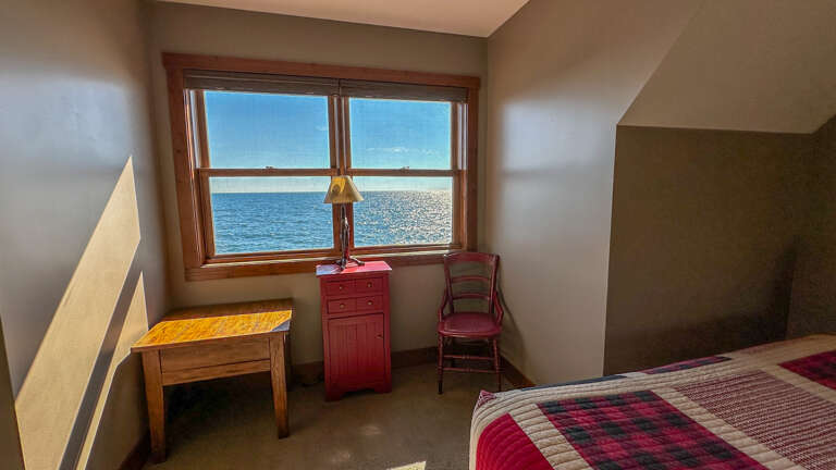 Lake Superior views from Bedroom 2.