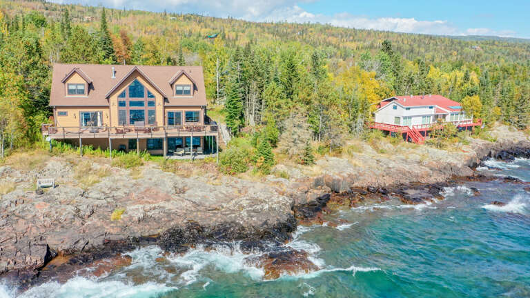 Serenity Shores on Lake Superior near Grand Marais.
