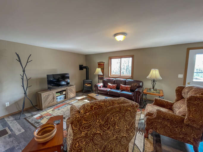 Relax in the living room with the family