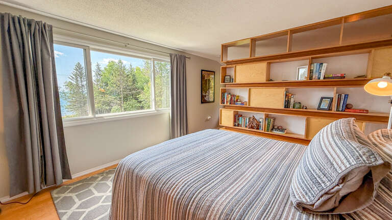Lake Superior views from Bedroom 1.