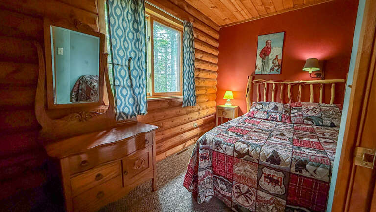 Bedroom 2 has a full bed. Bedroom 2 has a full bed.