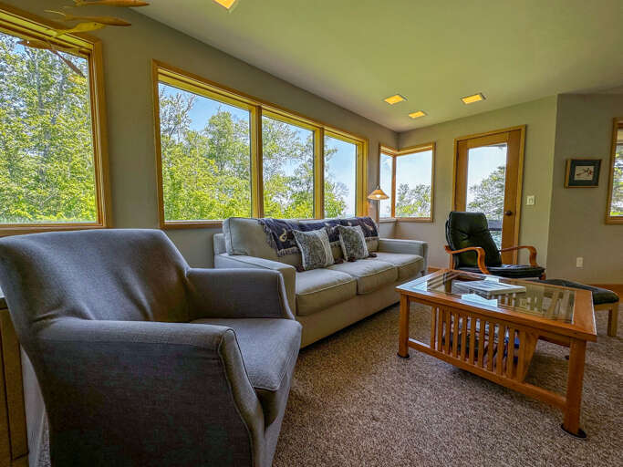 Main level living room Main level living room