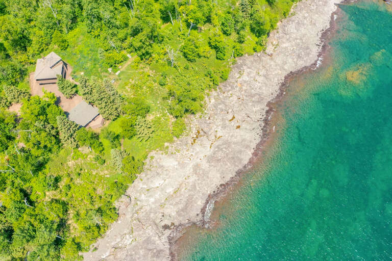 Proximity to the Lake Superior shoreline.