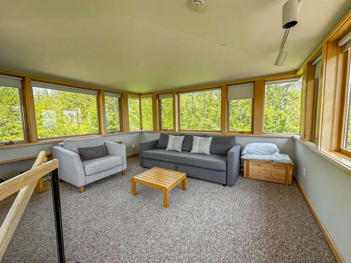 Upper level living area