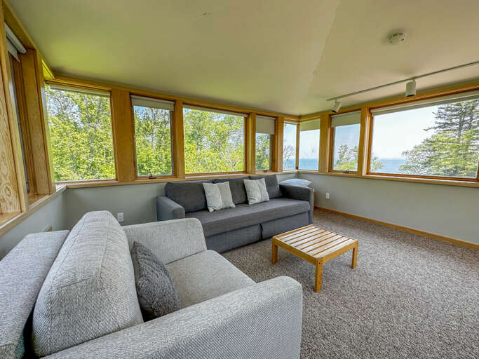 Upper level living area