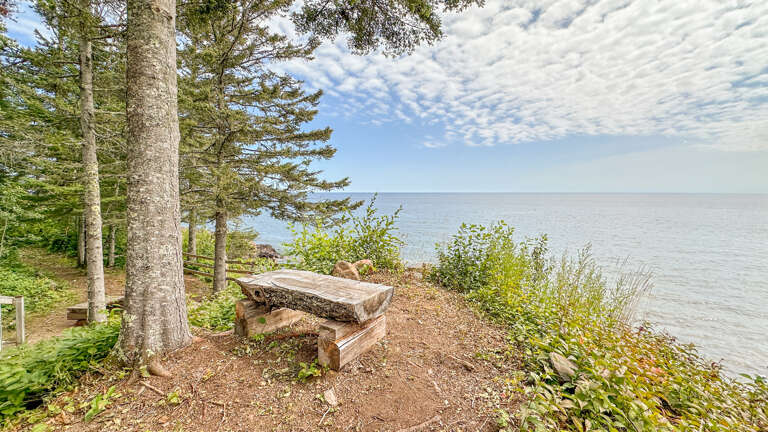 Relax with a view of Lake Superior.