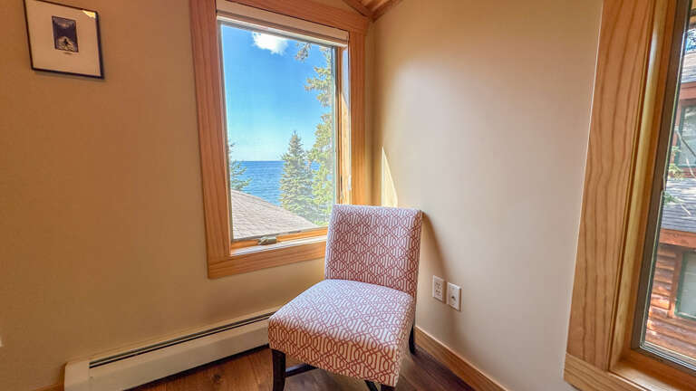 Views of Lake Superior from Bedroom 2.