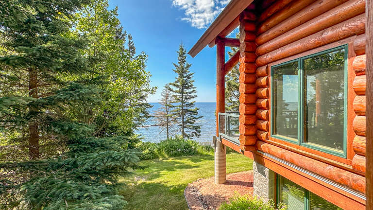 Views of Lake Superior from the balcony.