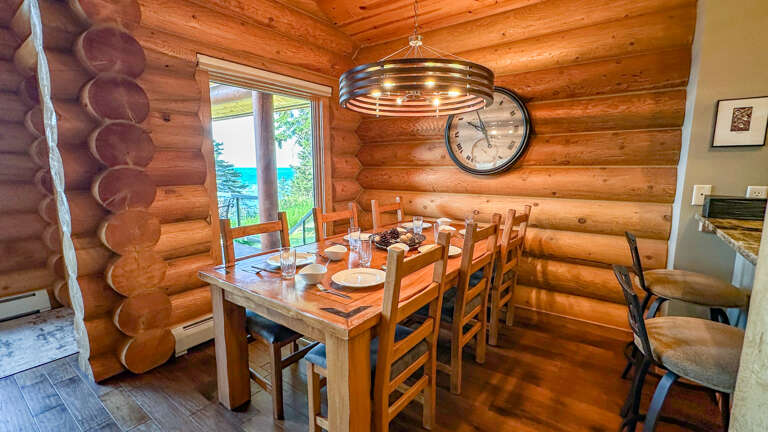 Views of Lake Superior from the Dining Room.