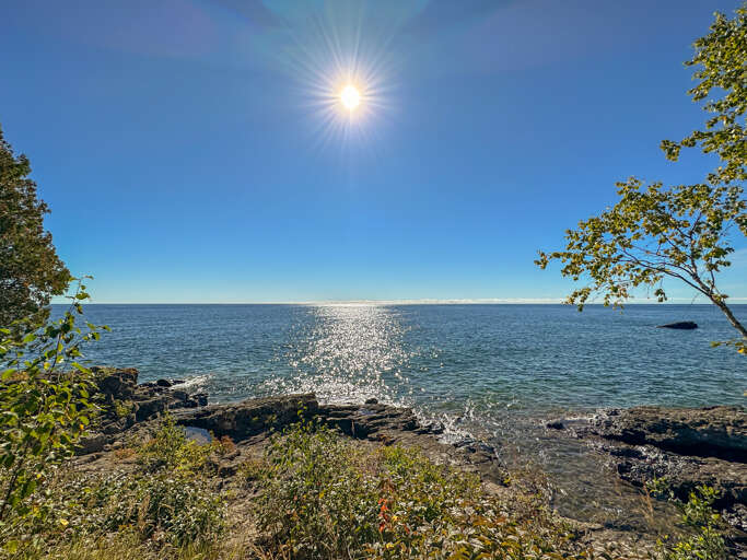Private Ledge Rock Shoreline