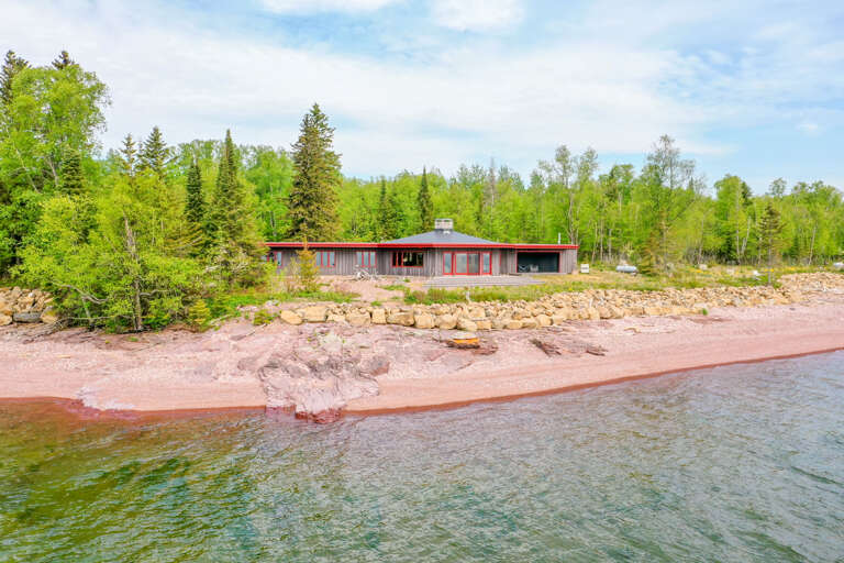 Private shoreline