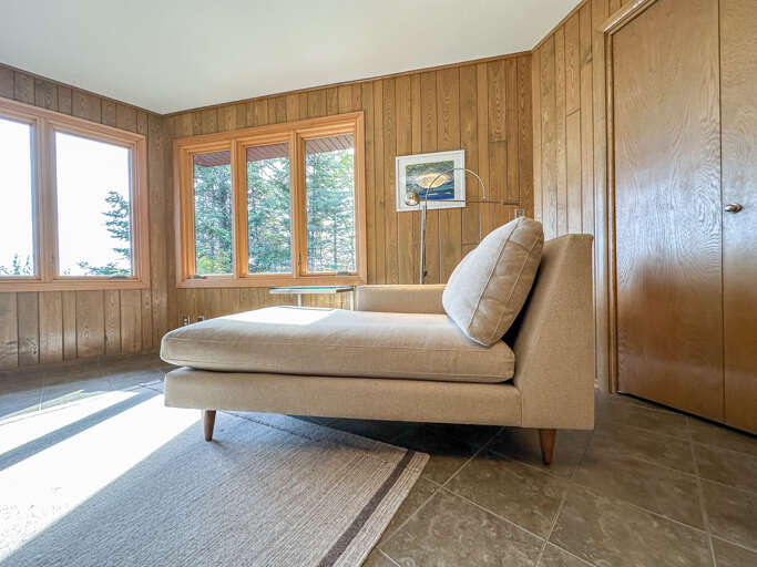 Lounge chair in Bedroom 1.