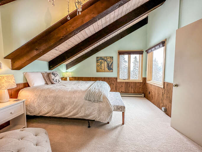 Queen Bed in Bedroom 2