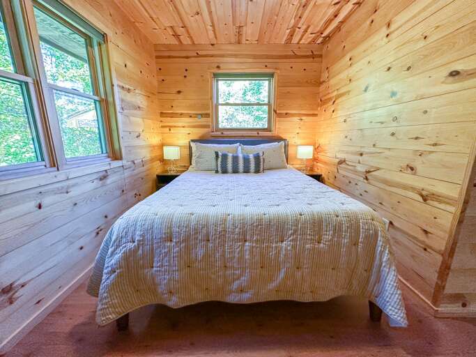 Bedroom 1 on the main level Bedroom 1 on the main level