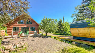 If you're looking for a secluded cabin deep in the Northwoods where you can relax and unwind- look no further than Lofted in Lutsen.