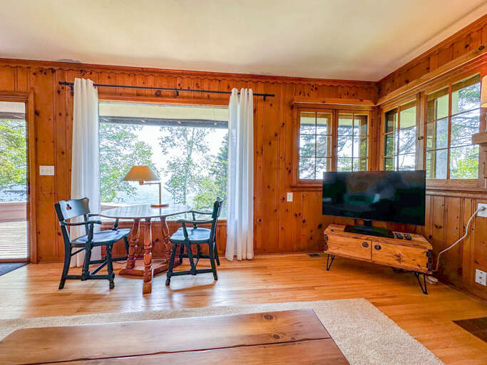Sitting area in the living room.
