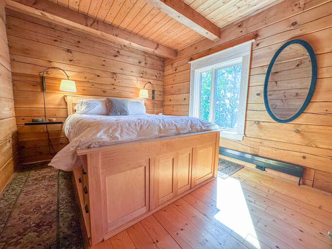 Bedroom 1 is located on the main level.